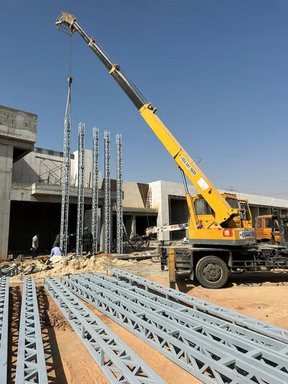 رفع القطاعات بالرافعة